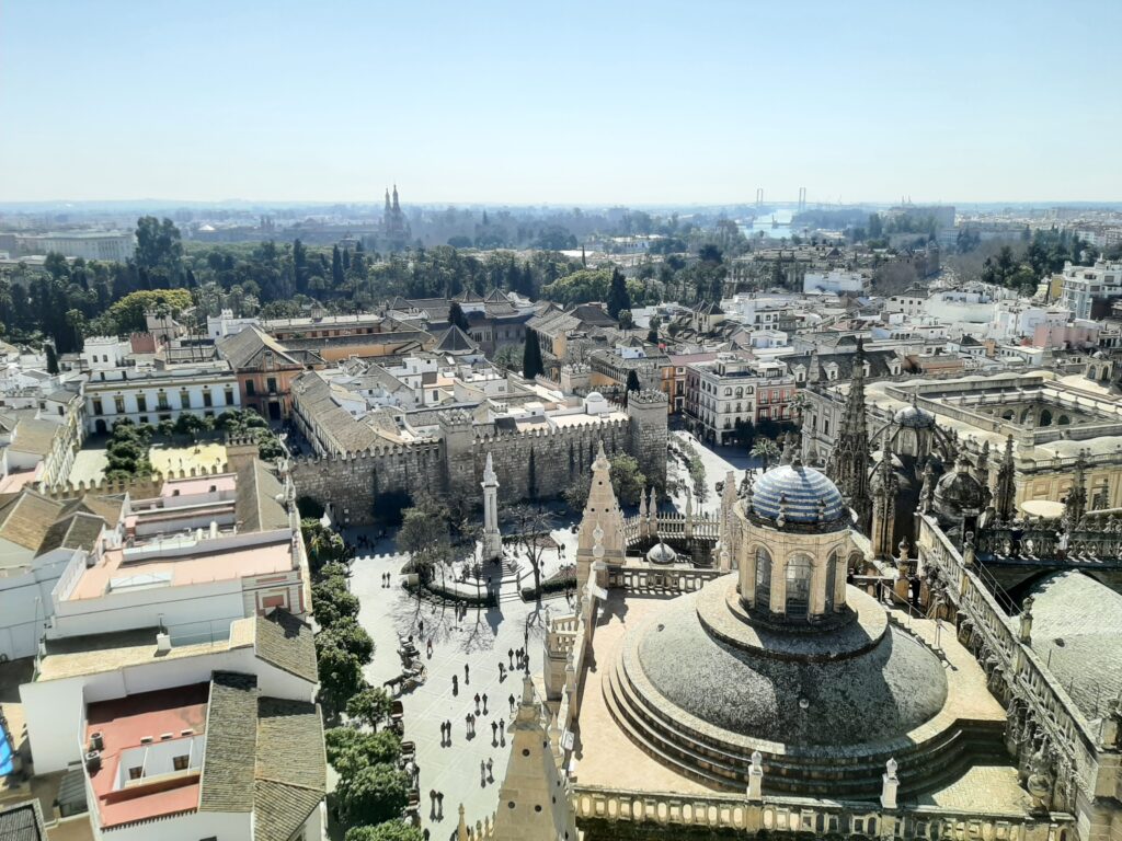 vue cathédrale de Séville