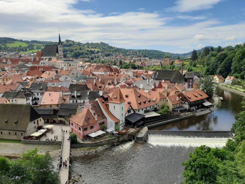 République-Tchèque: Une journée pour visiter Český Krumlov