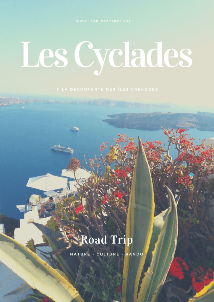 guide les cyclades, travel planner