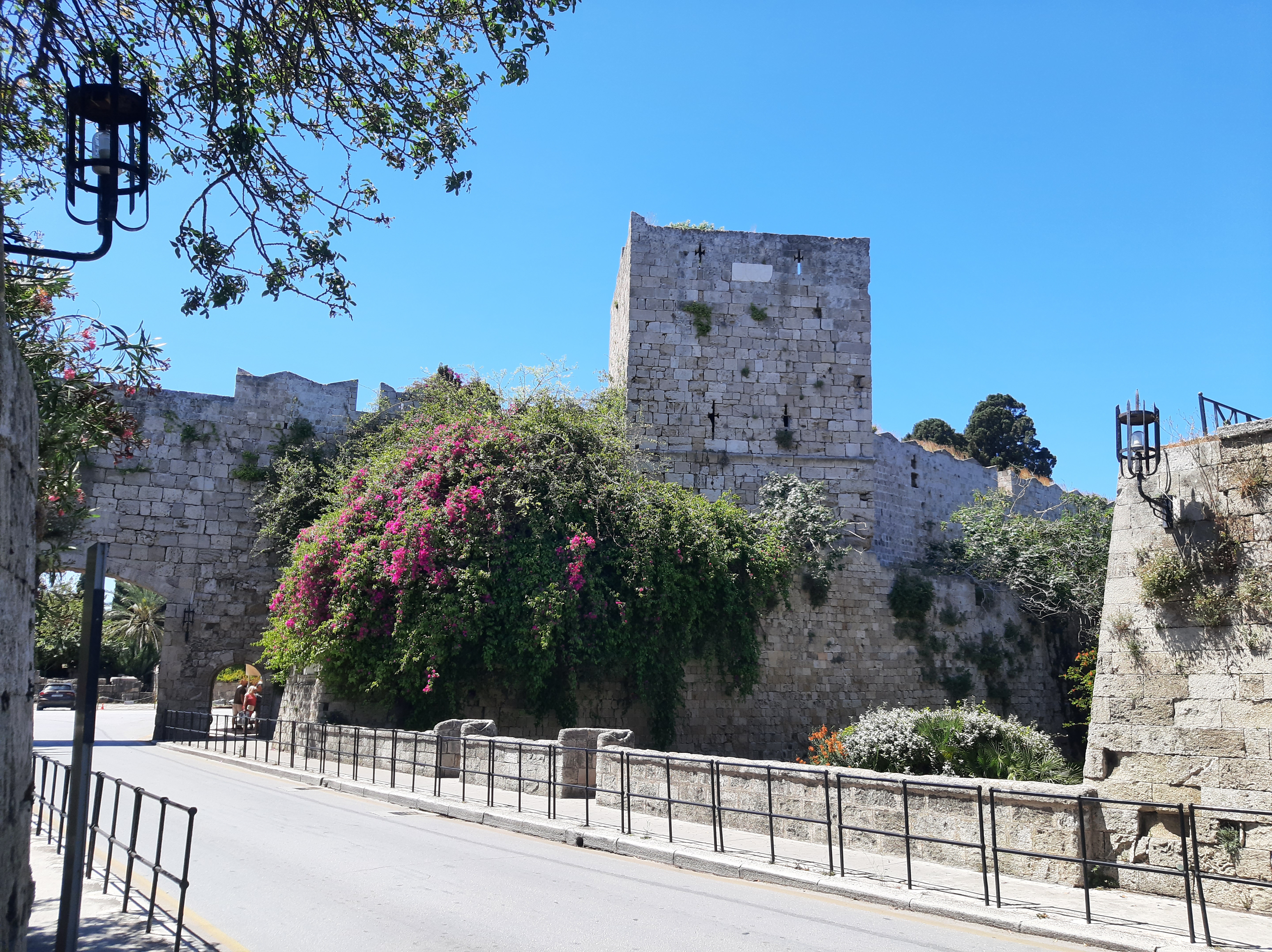 remparts rhodes