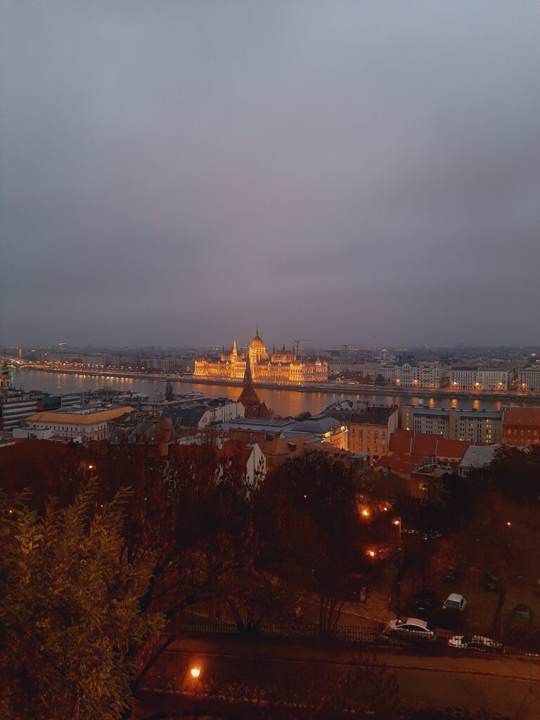 parlement budapest de nuit